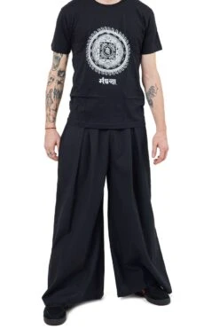 Pantalon Denpasar Mixte -Ethno Style Soldes pantalon large evase mixte denpasar 2