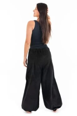Pantalon Selma -Ethno Style Soldes pantalon large femme hiver velours selma 4