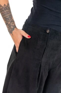 Pantalon Selma -Ethno Style Soldes pantalon large femme hiver velours selma 5