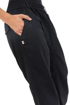 Pantalon Matiha -Ethno Style Soldes pantalon noir uni elastique matiha 4