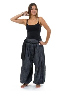 Pantalon Naima -Ethno Style Soldes pantalon saroual aladin bouffant naima 2