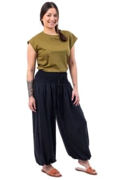 Pantalon July Mixte -Ethno Style Soldes pantalon saroual large elastique july 4