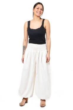 Pantalon July Mixte -Ethno Style Soldes pantalon saroual large elastique july 9