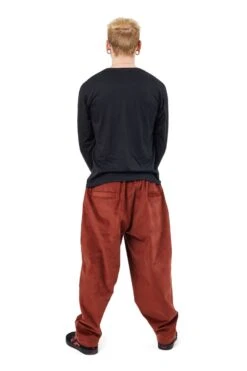 Pantalon Ozarkh Mixte -Ethno Style Soldes pantalon sarouel baggy velours mixte ozarkh 4