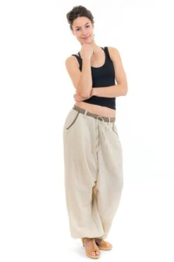 Pantalon Samadhi Mixte -Ethno Style Soldes pantalon sarouel droit casual samadhi 6