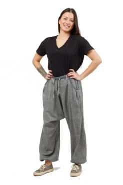 Pantalon Samadhi Mixte -Ethno Style Soldes pantalon sarouel droit casual samadhi 7