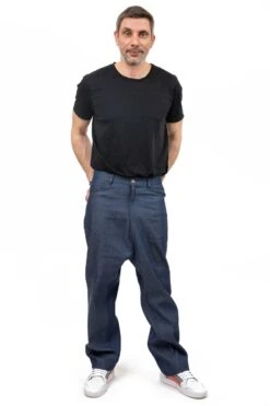 Pantalon Samaka -Ethno Style Soldes pantalon sarouel droit jean denim samaka 2