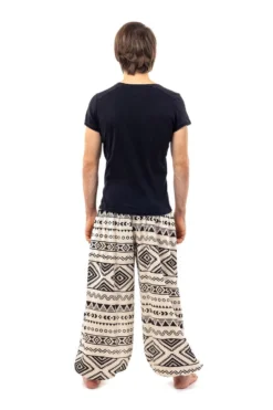 Pantalon White-Zoulou Mixte 9 Pantalon White-Zoulou Mixte -Ethno Style Soldes pantalon sarouel elastique white zoulou 4