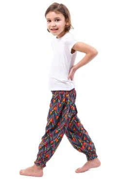Pantalon-sarouel Elie -Ethno Style Soldes pantalon sarouel enfant jersey elie 6