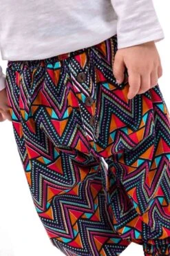 Pantalon-sarouel Elie -Ethno Style Soldes pantalon sarouel enfant jersey elie 8