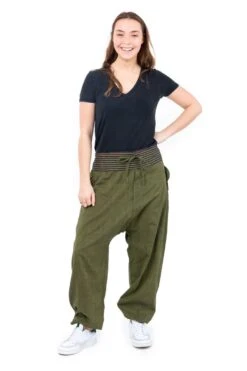 Pantalon Suntala Mixte -Ethno Style Soldes pantalon sarouel grande taille suntala 2
