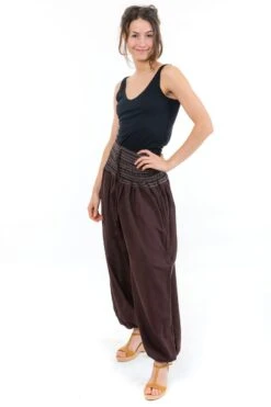 Pantalon Tahiki -Ethno Style Soldes pantalon sarouel large grande taille tahiki 2