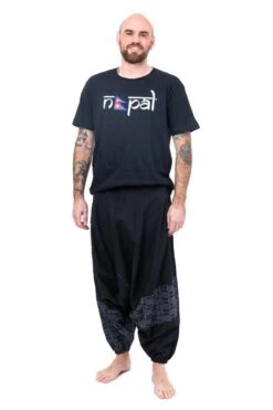 Pantalon Naheda Mixte -Ethno Style Soldes pantalon sarouel mixte urban ethnique noir gris bleu naheda 2