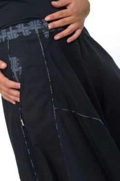 Pantalon Naheda Mixte -Ethno Style Soldes pantalon sarouel mixte urban ethnique noir gris bleu naheda 4