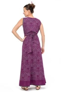 Robe Chic -Ethno Style Soldes robe longue print ethnic chic 3