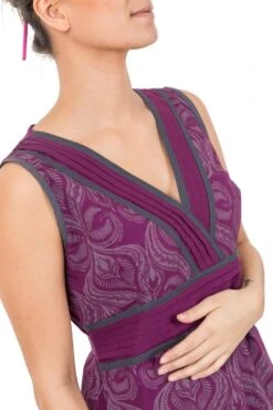 Robe Chic -Ethno Style Soldes robe longue print ethnic chic 5