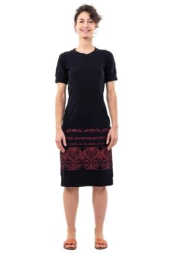 Robe Afrodyte 7 Robe Afrodyte -Ethno Style Soldes robe t shirt midi lounge chic afrodyte 2