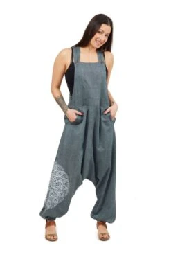 Salopette Nilah -Ethno Style Soldes salopette sarouel coton doux mandala zen nilah 2