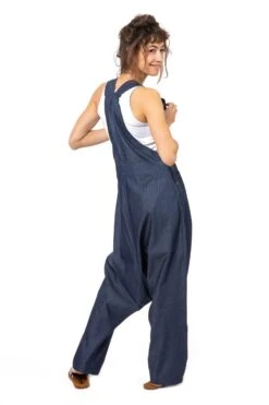 Salopette Dina -Ethno Style Soldes salopette sarouel denim doux leger dina 4