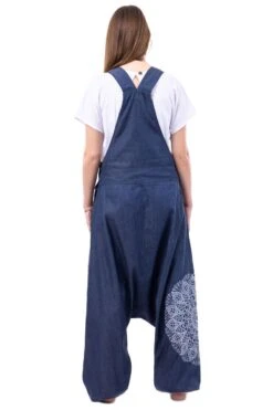 Salopette Dina -Ethno Style Soldes salopette sarouel denim doux leger dina 8