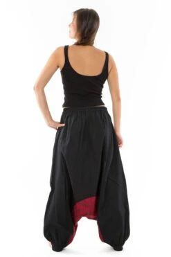 Sarouel Psychedelic Mixte -Ethno Style Soldes sarouel aladin ethnic psychedelic noir rouge hiver 4