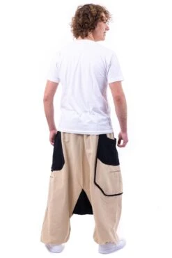 Sarouel Troopers Mixte -Ethno Style Soldes sarouel baggy cargo bicolore mixte troopers 3