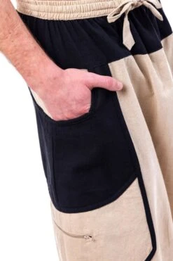 Sarouel Troopers Mixte -Ethno Style Soldes sarouel baggy cargo bicolore mixte troopers 4