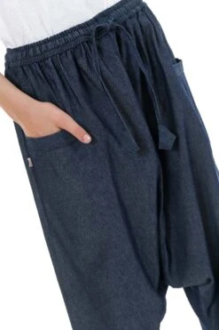 Sarouel Bermuda Mixte -Ethno Style Soldes sarouel bermuda ado jean leger urban babacool mixte 3