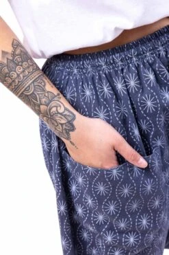 Sarouel-bermuda Aigrette Mixte -Ethno Style Soldes sarouel bermuda long mixte aigrette 3