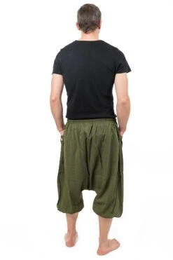 Sarouel Cool -Ethno Style Soldes sarouel bermuda trois quarts kaki cool 3