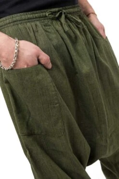 Sarouel Cool -Ethno Style Soldes sarouel bermuda trois quarts kaki cool 4