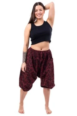 Sarouel-bermuda Labyroots Mixte -Ethno Style Soldes sarouel bermuda trois quarts mixte labyroots 2