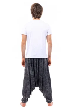 Sarouel Stonewash Mixte -Ethno Style Soldes sarouel doux confort stonewash 4