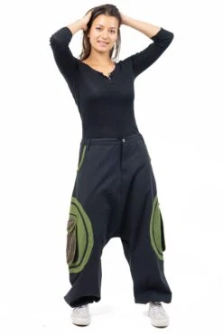 Sarouel Semarah -Ethno Style Soldes sarouel droit ample mixte semarah 2