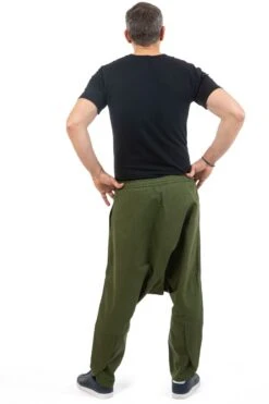 Sarouel Nino Mixte -Ethno Style Soldes sarouel droit twill doux kaki nino 3