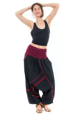 Sarouel Raksi Mixte -Ethno Style Soldes sarouel elastique grande taille femme homme raksi 4