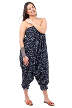 Sarouel Logan Mixte -Ethno Style Soldes sarouel elastique grande taille mixte logan 5