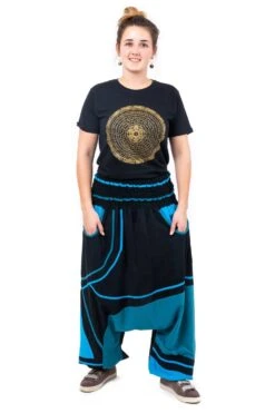 Sarouel Neonew Mixte 17 Sarouel Neonew Mixte -Ethno Style Soldes sarouel elastique grande taille mixte noir bleu vert neonew 7