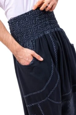 Sarouel Okinawa Mixte -Ethno Style Soldes sarouel elastique grande taille mixte okinawa 4