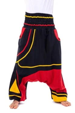 Sarouel Babacool Mixte 15 Sarouel Babacool Mixte -Ethno Style Soldes sarouel elastique grande taille reggae babacool vert jaune rouge 6