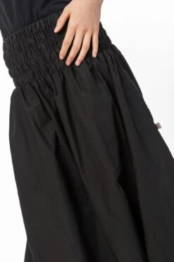 Sarouel Noir Mixte 11 Sarouel Noir Mixte -Ethno Style Soldes sarouel ethnique grande taille mixte coton doux noir 5