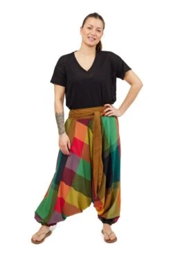 Sarouel Bachatah -Ethno Style Soldes sarouel femme ceinture elastique bachatah 5