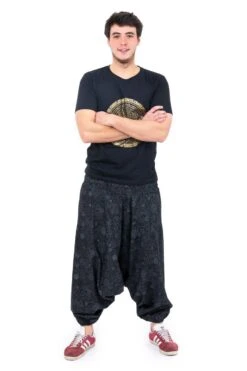 Sarouel Spirale 9 Sarouel Spirale -Ethno Style Soldes sarouel femme elastique spirale etnique chic hiver 2