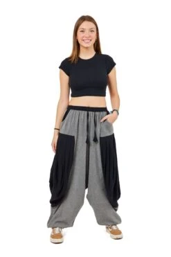 Sarouel Brixton Mixte -Ethno Style Soldes sarouel fluide bicolore mixte brixton 2