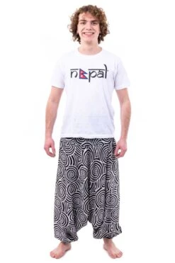 Sarouel Erazerheyde Mixte -Ethno Style Soldes sarouel fluide mixte erazerheyde 3