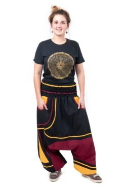 Sarouel Punchy -Ethno Style Soldes sarouel grande taille elastique mixte punchy 2