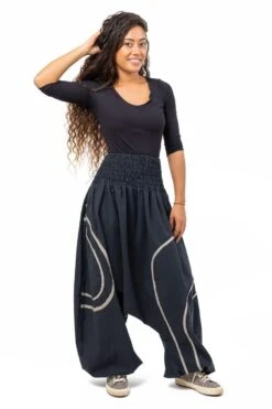 Sarouel Qazvin -Ethno Style Soldes sarouel grande taille elastique mixte qazvin 2