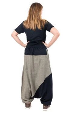 Sarouel Tiarah -Ethno Style Soldes sarouel grande taille fourche basse tiarah 2