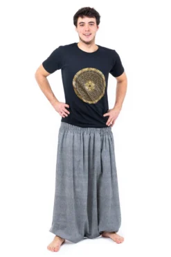 Sarouel Linoh Mixte -Ethno Style Soldes sarouel grande taille fourche xxl 2