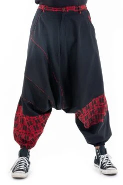 Sarouel Nehuda -Ethno Style Soldes sarouel homme ethnique noir kaki nehuda 4